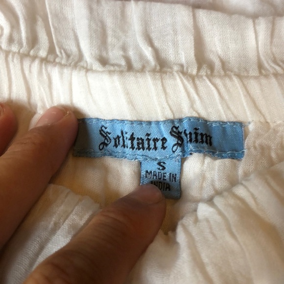 Boho White strapless dress - Picture 4 of 4